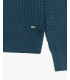 Maglia girocollo a trecce