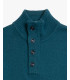 Sweater with quarter-zip neck
