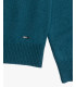 Sweater with quarter-zip neck