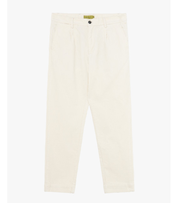 Wide wale corduroy trousers