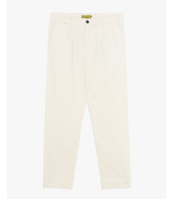 Wide wale corduroy trousers