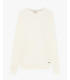 Maglia girocollo a trecce