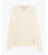 Maglia girocollo raglan boucle