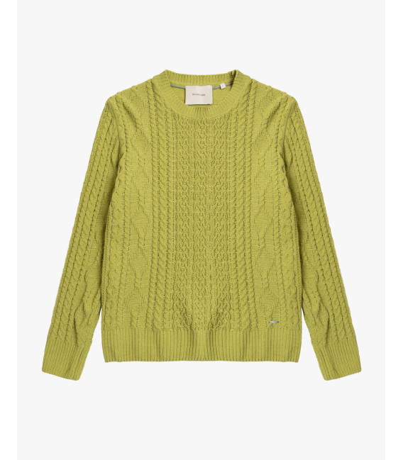 Maglione girocollo in ciniglia
