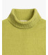 Chenille turtleneck sweater