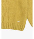 V-neck cable-knit sweater