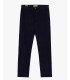Slim fit chinos in woven textured fabric