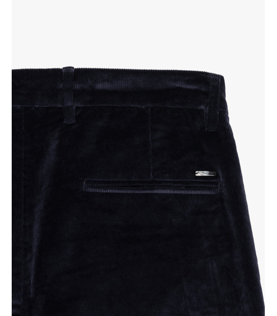 Cord slim fit trousers