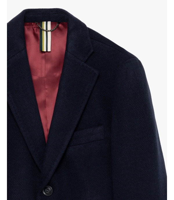 Slim fit coat
