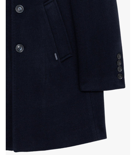 Slim fit coat