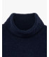Chenille turtleneck sweater