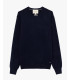 Maglione girocollo in misto lana