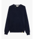 Maglione girocollo in misto lana