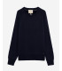 Maglia girocollo raglan boucle
