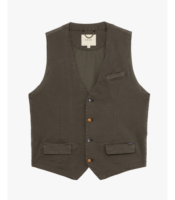 Waistcoat with fancy buttons