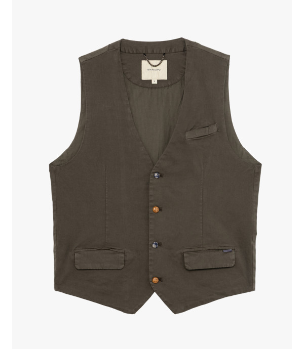 Waistcoat with fancy buttons