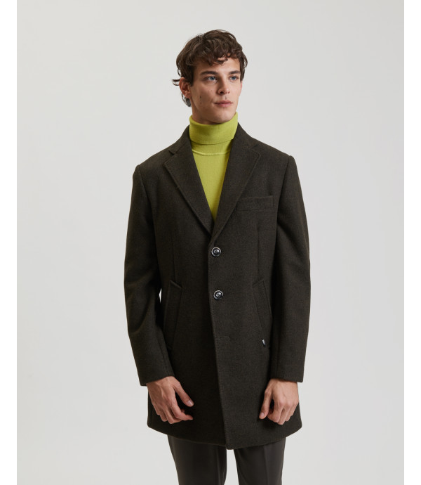 Slim fit coat