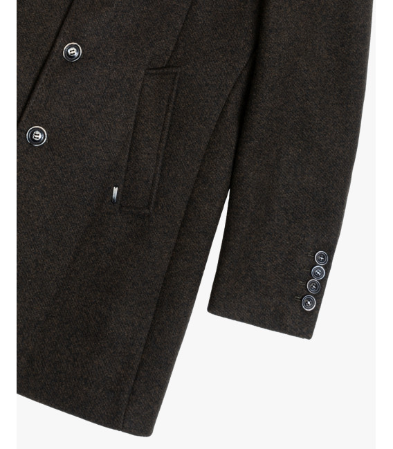 Slim fit coat