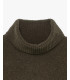 Chenille turtleneck sweater