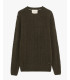 Maglione girocollo in ciniglia