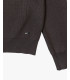 Ribbed cotton quarter zip polo sweater