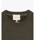 Maglia girocollo raglan boucle