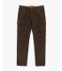 Slim fit corduroy cargo trousers