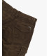 Slim fit corduroy cargo trousers