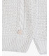 Cable knit turtleneck sweater