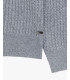 Maglia girocollo a trecce