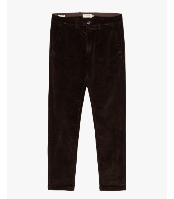 Cord slim fit trousers