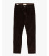 Cord slim fit trousers