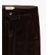 Cord slim fit trousers