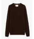 Maglione girocollo in ciniglia