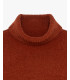Chenille turtleneck sweater