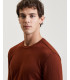 Maglione girocollo in misto lana