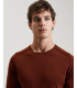 Maglione girocollo in misto lana