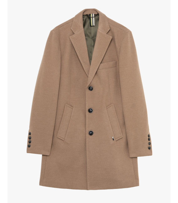 Slim fit coat