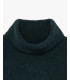 Chenille turtleneck sweater