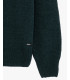 Chenille turtleneck sweater
