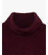 Chenille turtleneck sweater