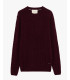 Maglione girocollo in ciniglia