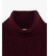 Chenille turtleneck sweater