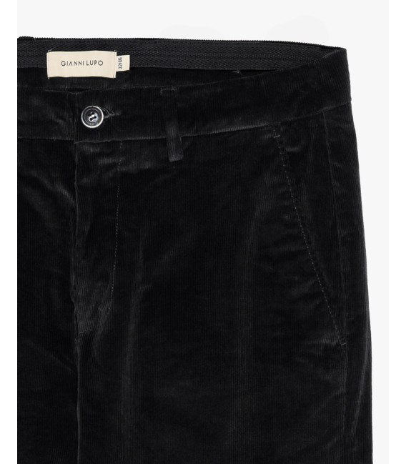 Cord slim fit trousers