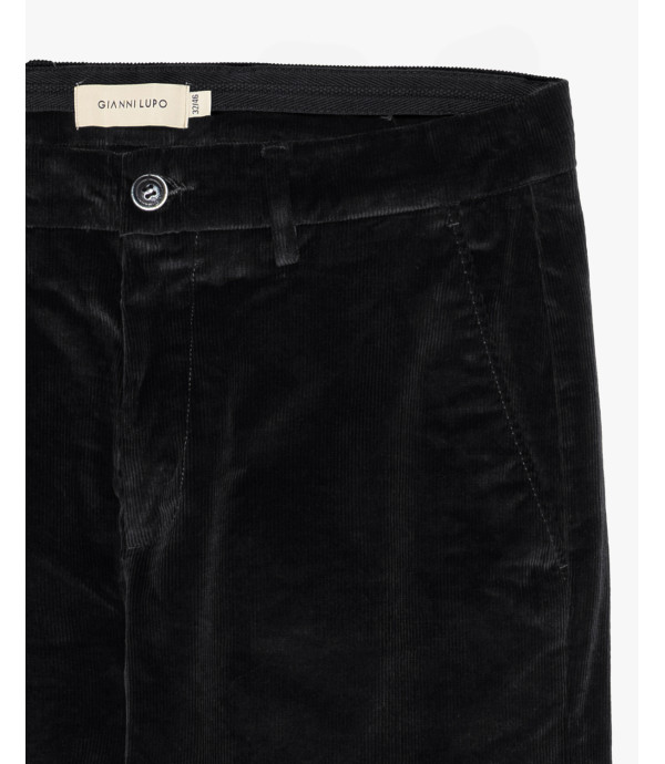 Cord slim fit trousers
