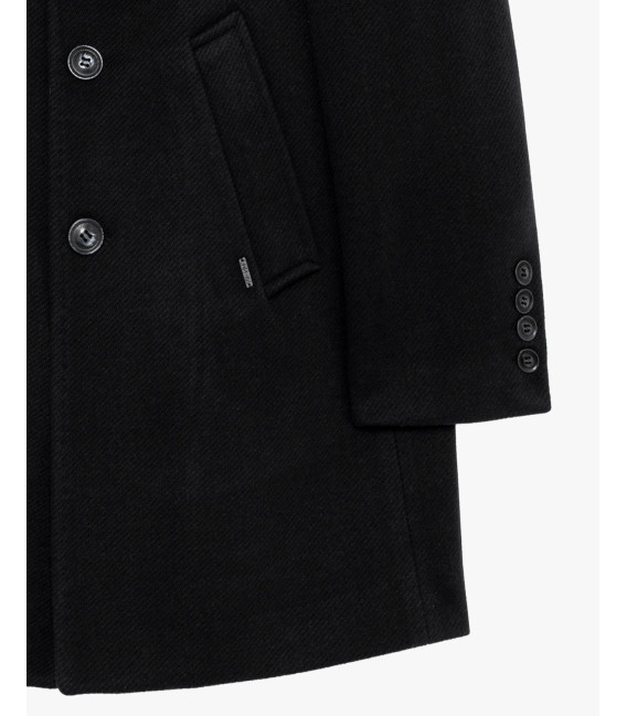 Slim fit coat