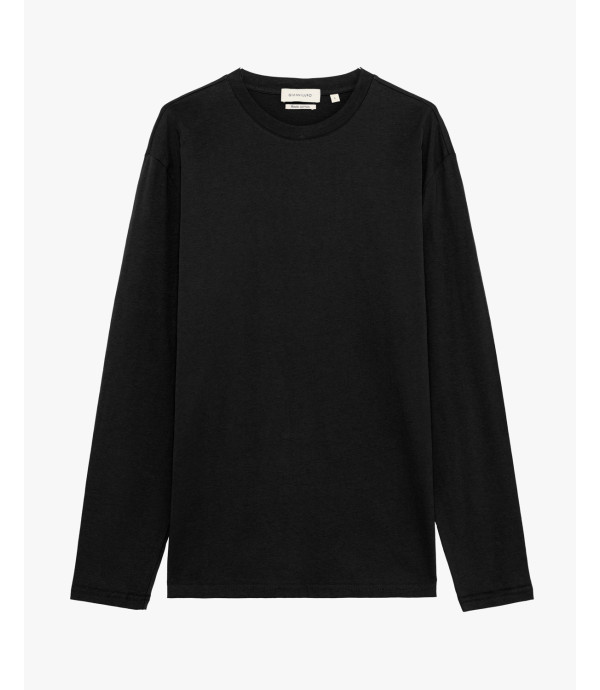 T-shirt maniche lunghe in cotone