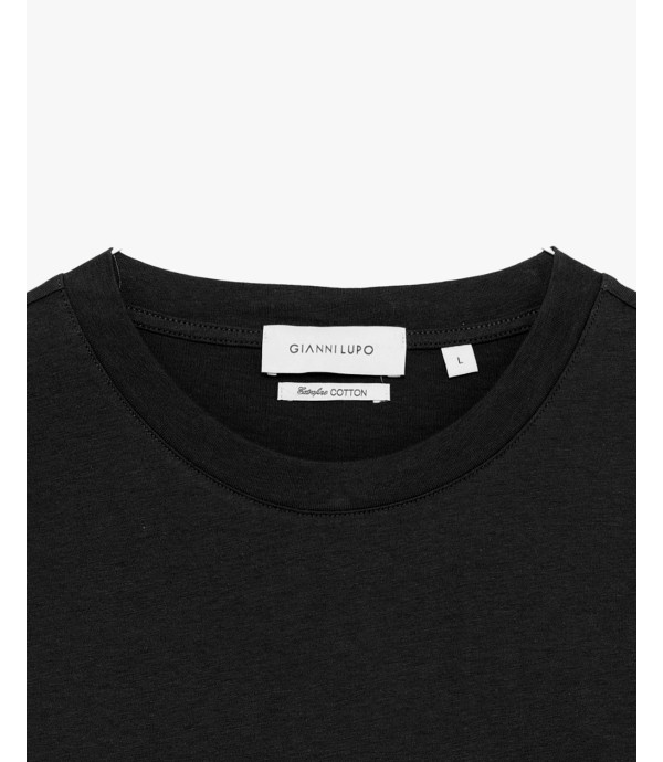 T-shirt maniche lunghe in cotone