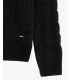 Chenille turtleneck sweater