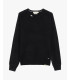 Maglione girocollo in misto lana